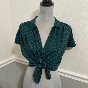 Universal Thread button up short sleeve top